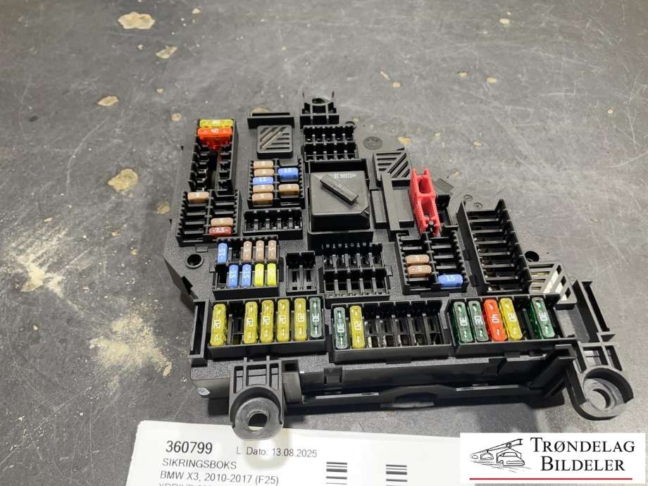 Sikringsboks til BMW X3 2010-2017 (F25) (F25) (9259469-03|61 14 9 259 469|)