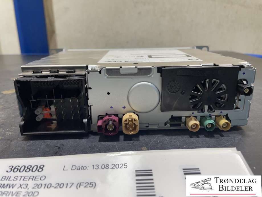 Bilstereo til BMW X3 2010-2017 (F25) (F25) (65 12 9 317 879|9 323 793|)