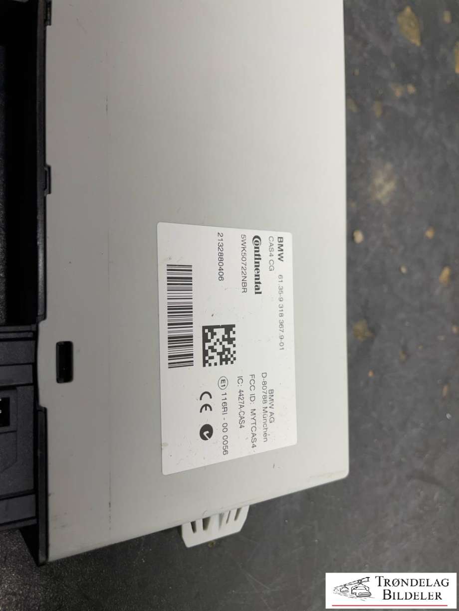 Styreenhet comfort (BCM) til BMW X3 2010-2017 (F25) (F25) (61.35-9318367.9-01|)
