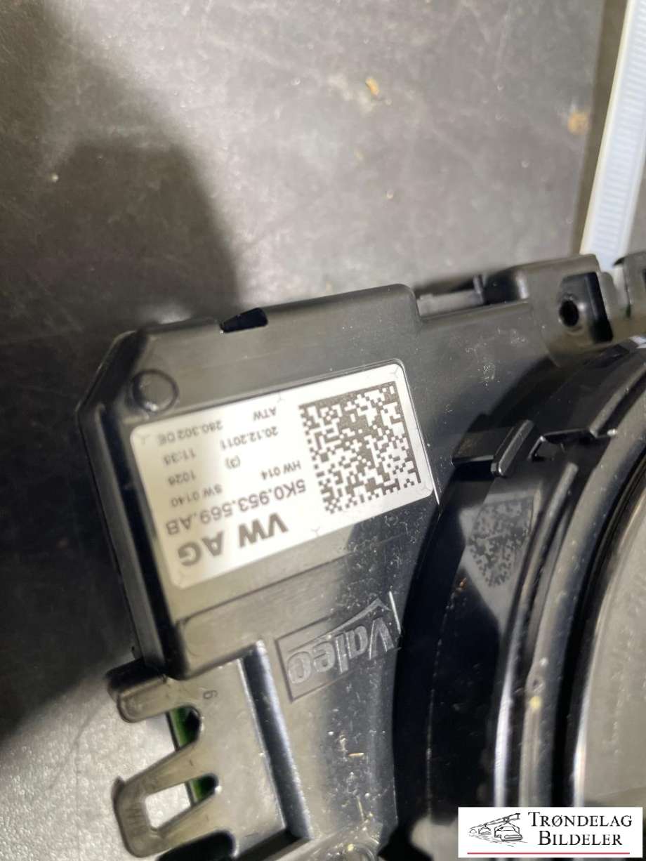 Bilstereo navigasjon til VW Passat 2011-2015 (B7) (B7) (3C8 057 190 CX|RDS510|3C8035190C|3C8057190C|)