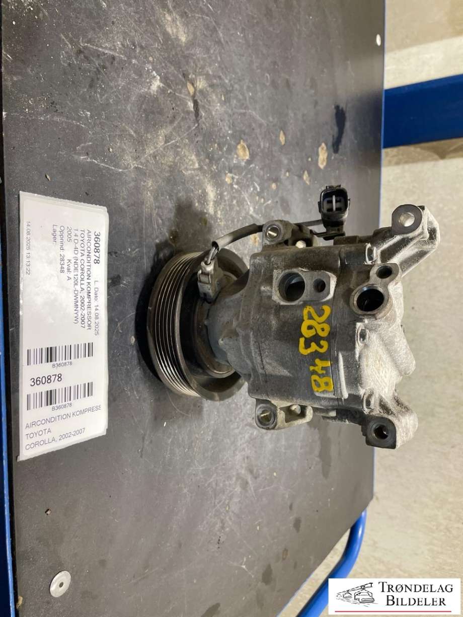 Aircondition kompressor til Toyota Corolla, 2002-2007  (88320-52420|447260-7851)