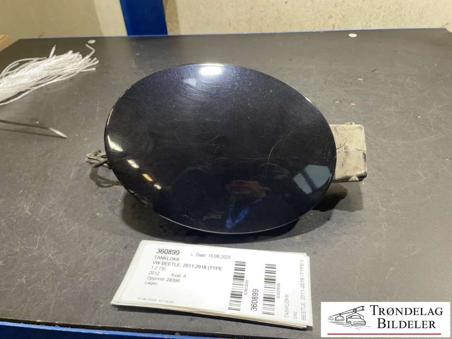 Tanklokk til VW Beetle, 2011-2018 (Type II)  (5C5 809 857 C)