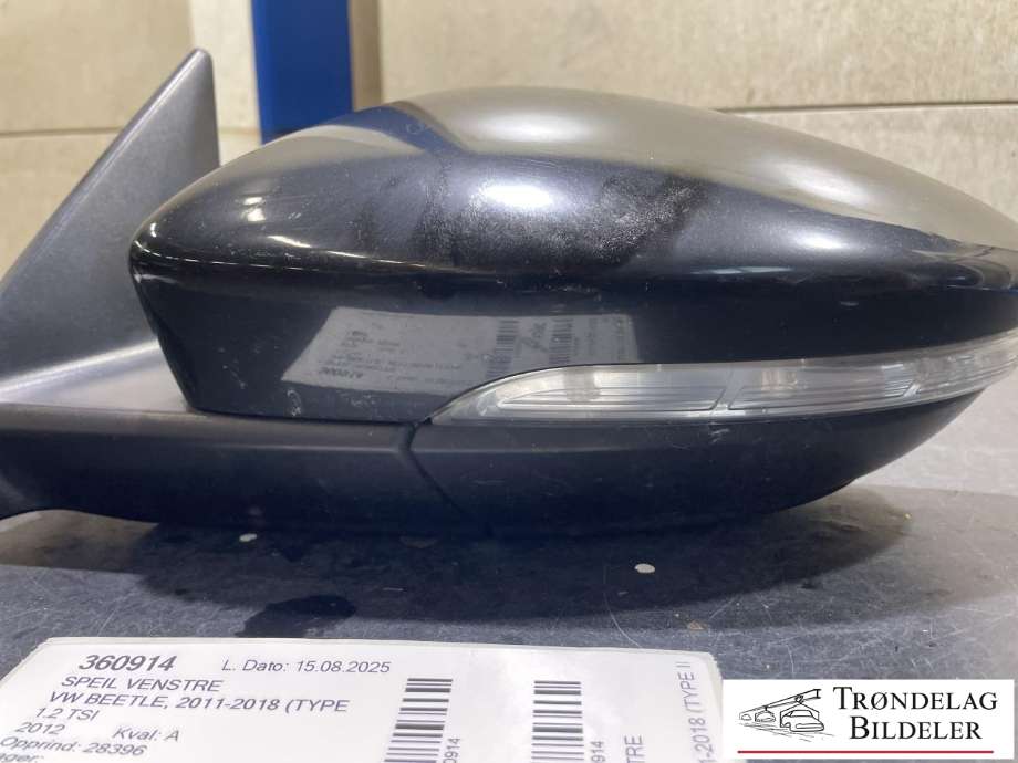 Speil venstre til VW Beetle 2011-2018 (Type II) (5C5 857 507 B|)
