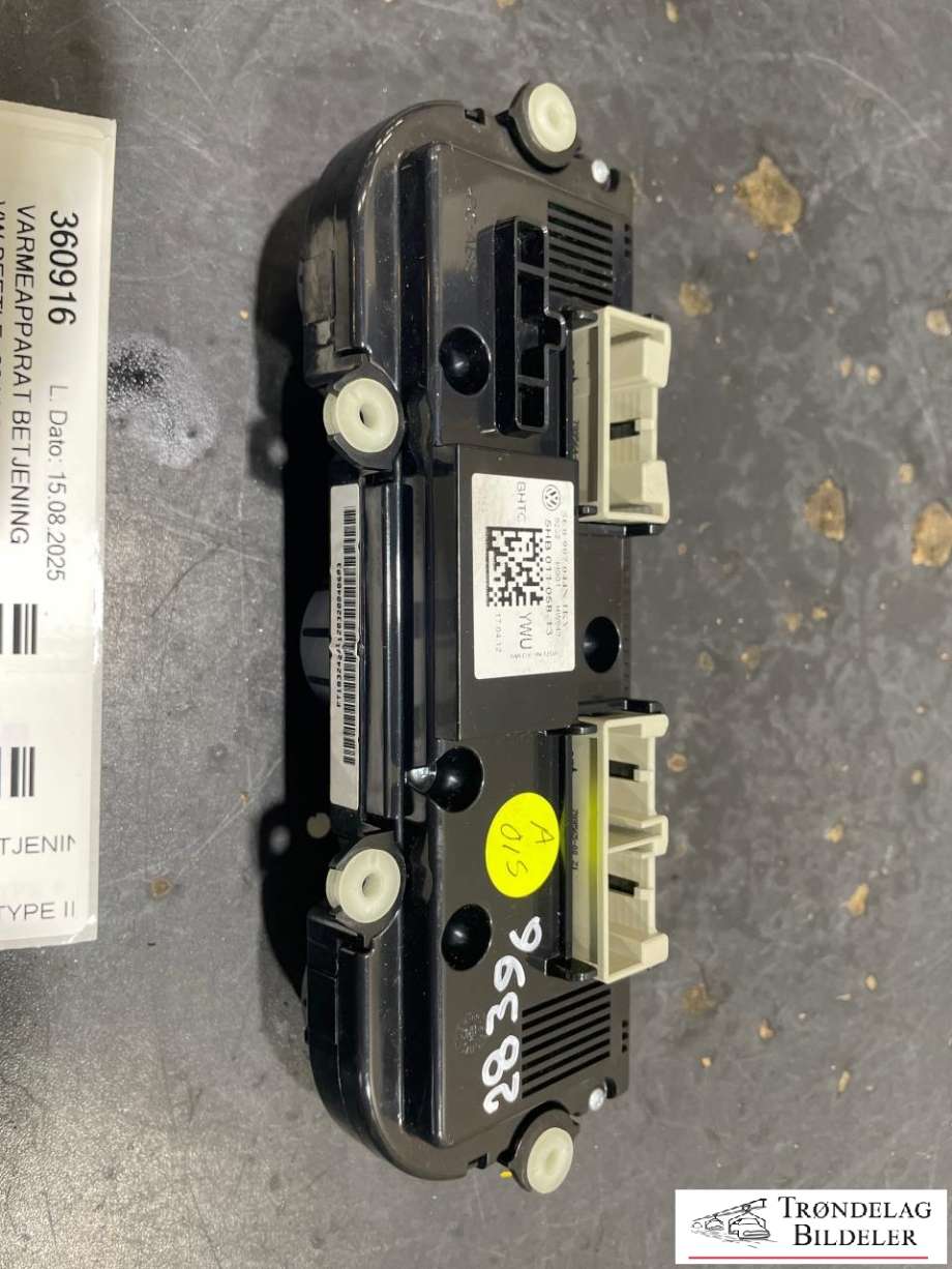 Varmeapparat betjening til VW Beetle 2011-2018 (Type II)  (5HB 011 058-13|)