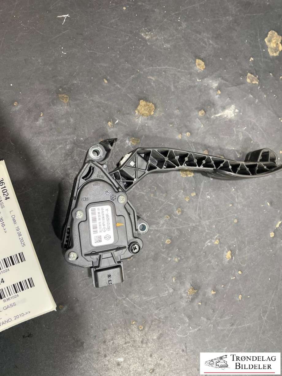 Pedal gass til Opel Movano 2010-->>  (95515334|180101636R-A|6PV 009 978-01)
