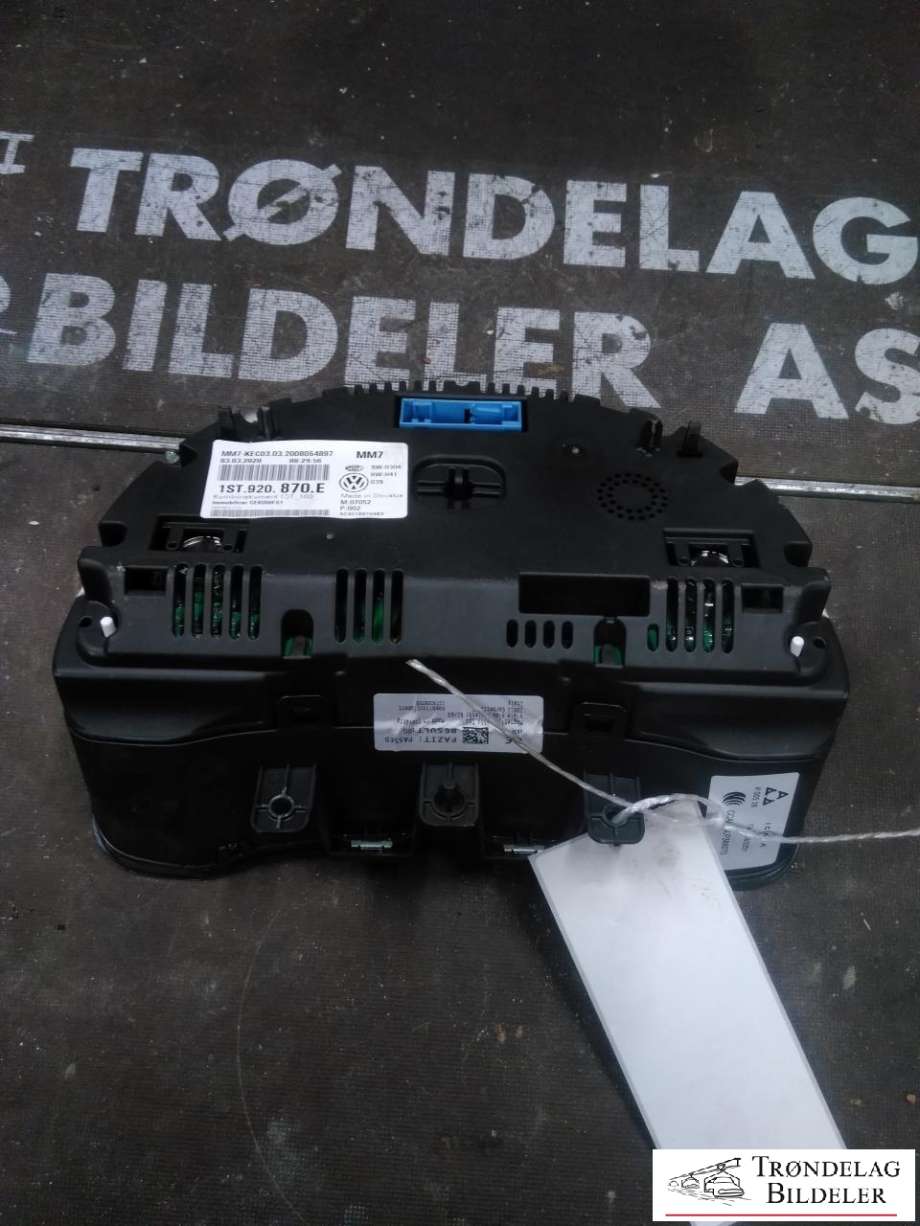 Instrumentpanel til Škoda Citigo-e 2019-->> (1ST 920 870 G|)