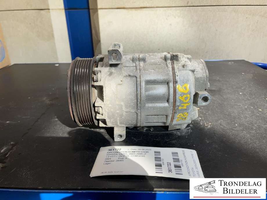 Aircondition kompressor til Toyota Yaris 2003-2005 (Type I, Fase 2) (883100D140|)