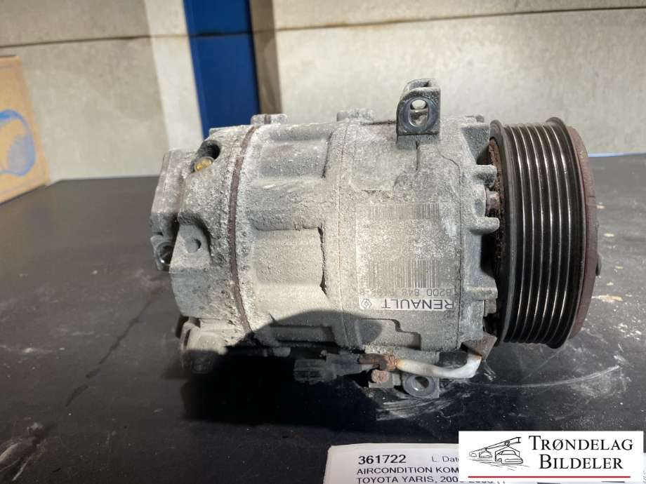 Aircondition kompressor til Toyota Yaris 2003-2005 (Type I, Fase 2) (883100D140|)