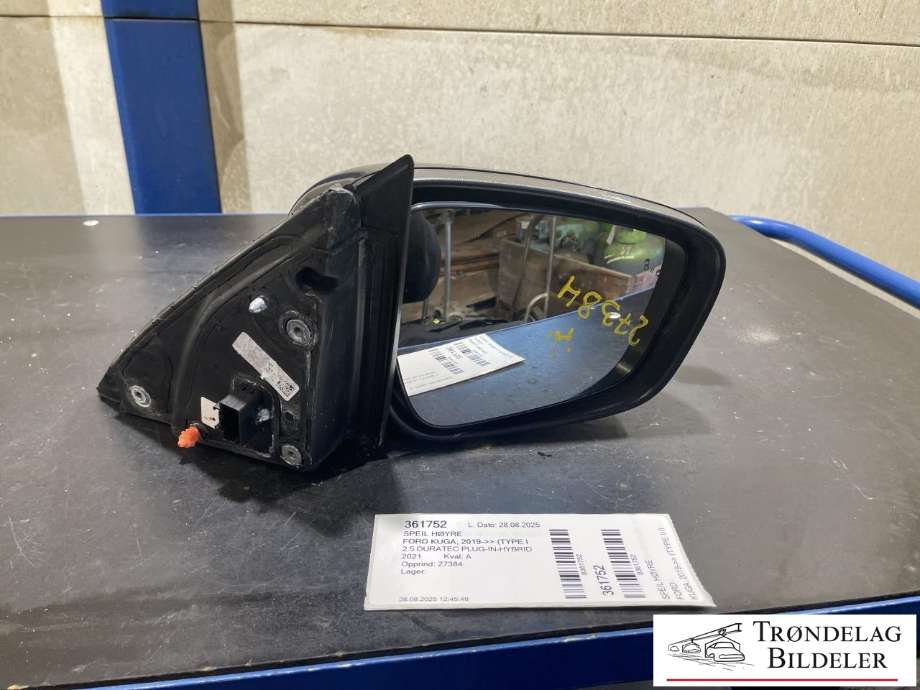 Speil høyre til Ford Kuga, 2019-->> (Type III)  (LV4B-17682-DG)