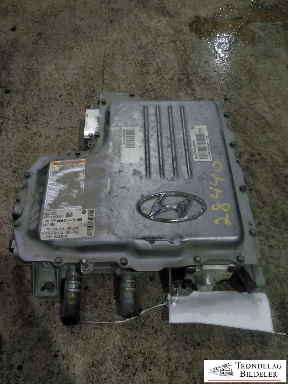 Inverter elbil til Hyundai Ioniq Electric, 2016-2019 (Fase 1)  (366000E250)