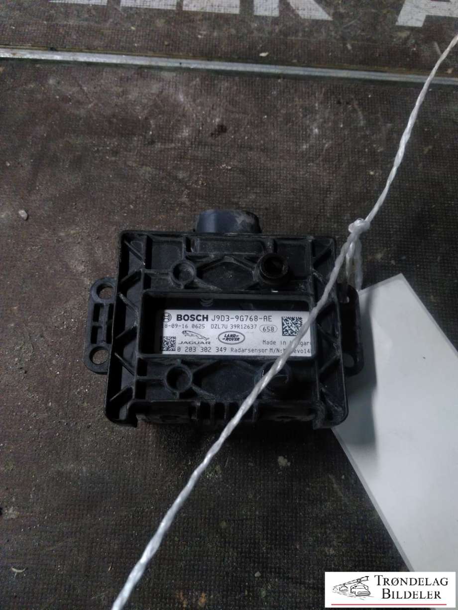 Sensor radar til Jaguar I-PACE, 2018-->> (J9D39G768AF)