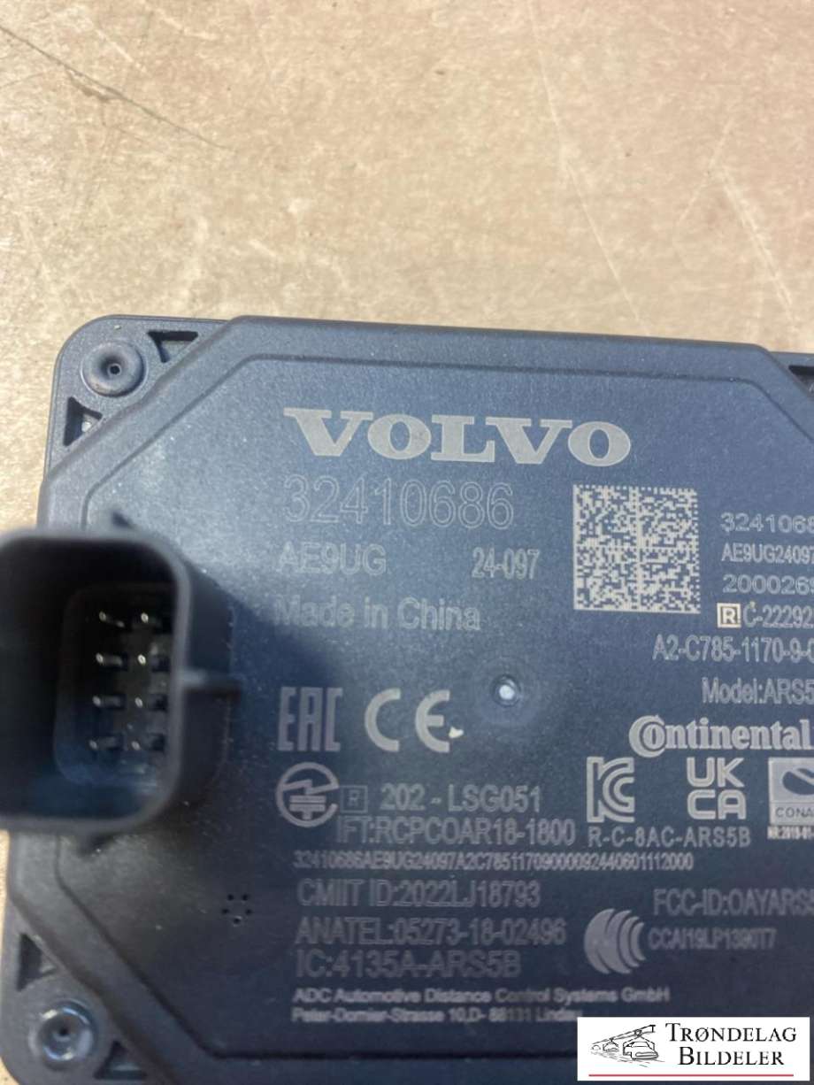 Sensor radar til Polestar 3 2024-->> (CONTINENTAL|32410686|)