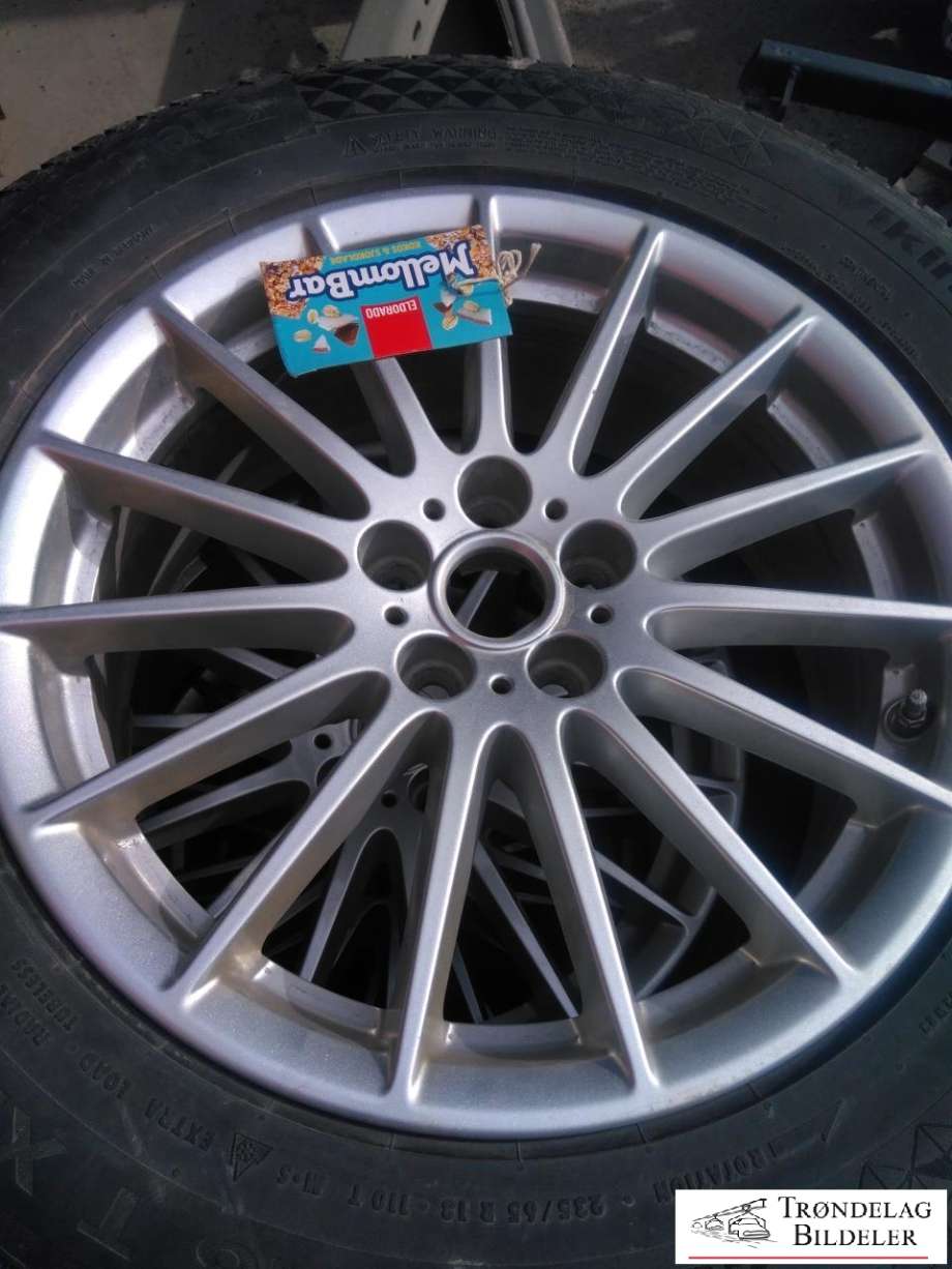 Hjulsett aluminium vinter til Jaguar I-PACE 2018-->>  (CONTINENTAL|235/65/R18 5X108 7.5JX18 ET45  CB 63.4MM|7-8 MM MØNSTERDYBDE|PROD 13-18)