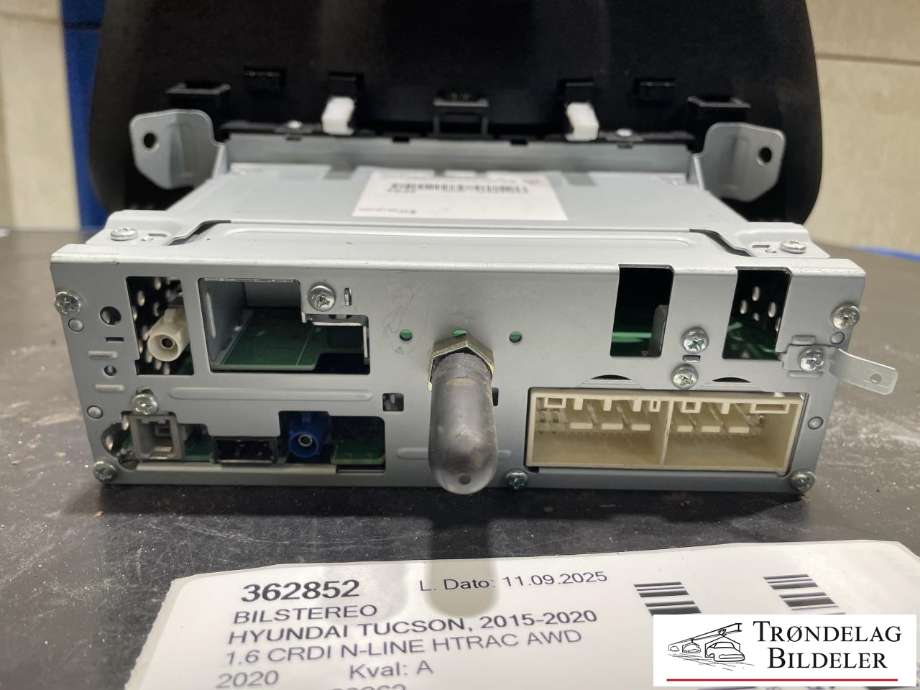 Bilstereo til Hyundai Tucson 2015-2020 (96560-D70104X|)