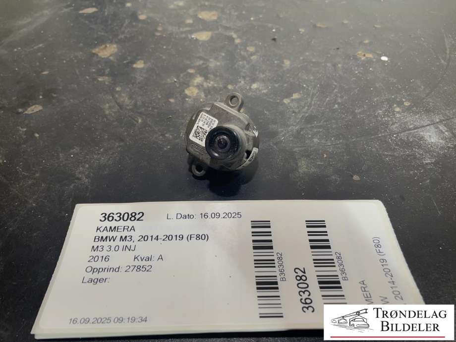 Kamera til BMW M3, 2014-2019 (F80) (F80) (66.53 9240352-02)