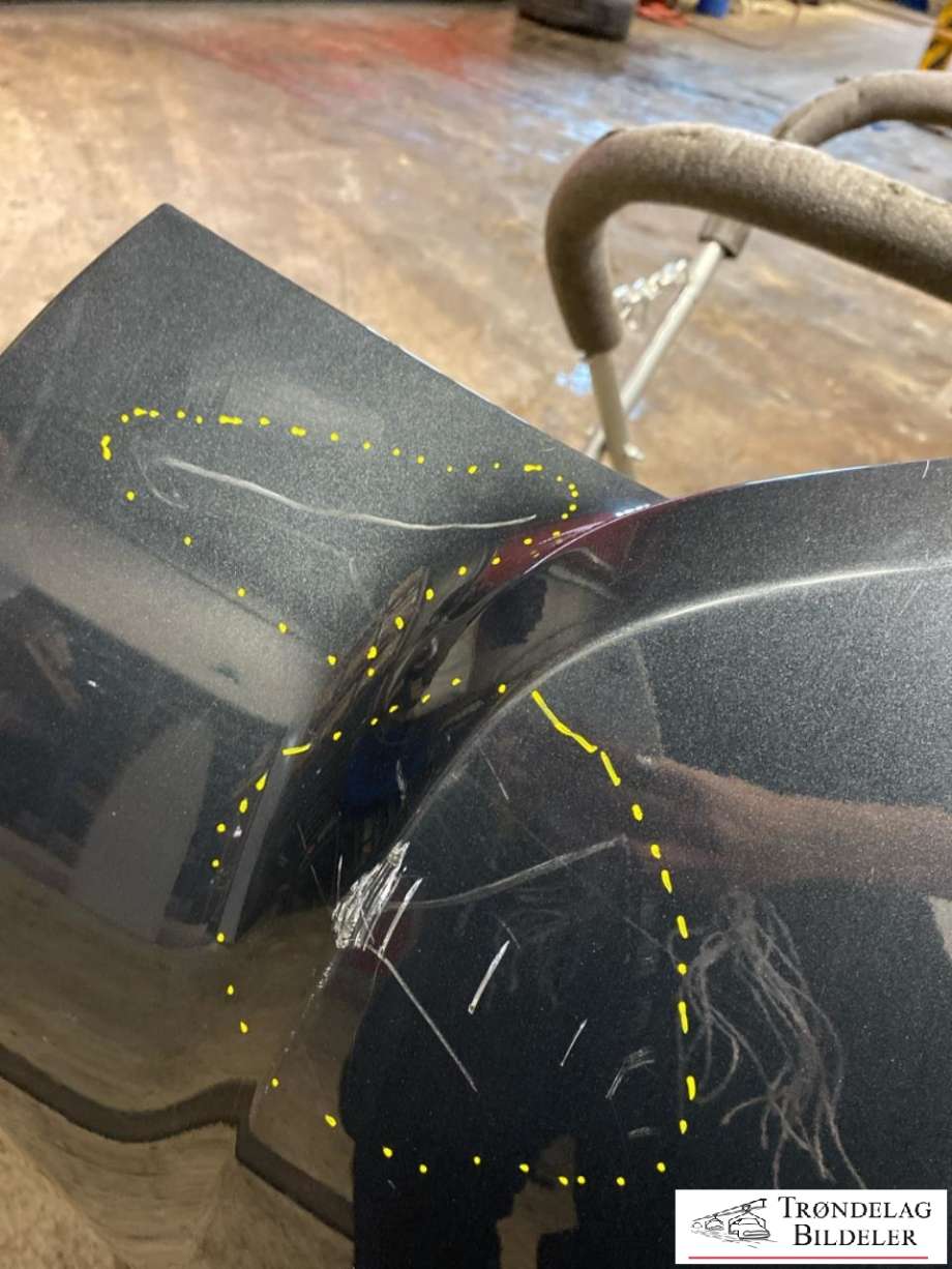 Støtfanger bak til Volvo XC60 2008-2013 (Type I, Fase 1)  (39867219|)