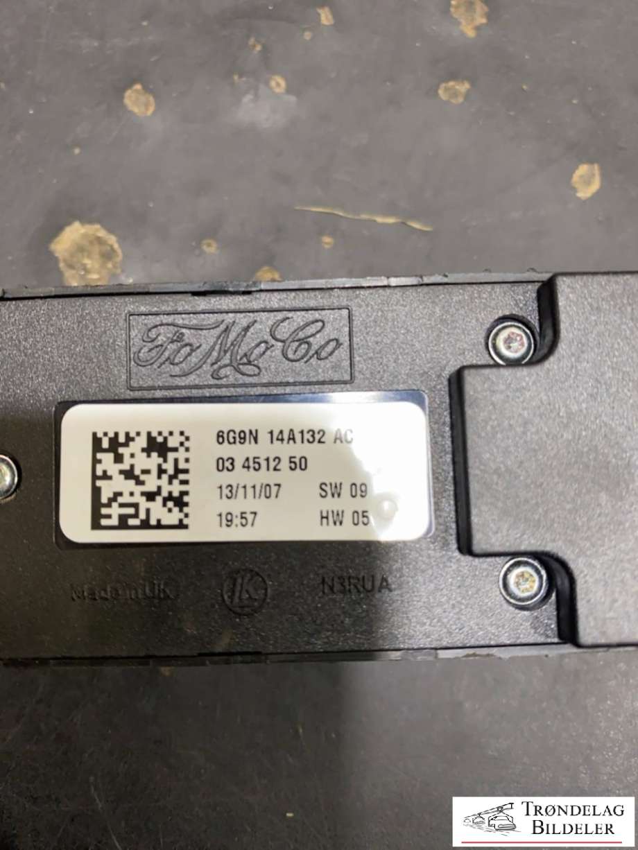 Bryter ruteheis førerdørspanel til Land Rover Freelander 2007-2014 (Type II) (6G9N14A132AC|)