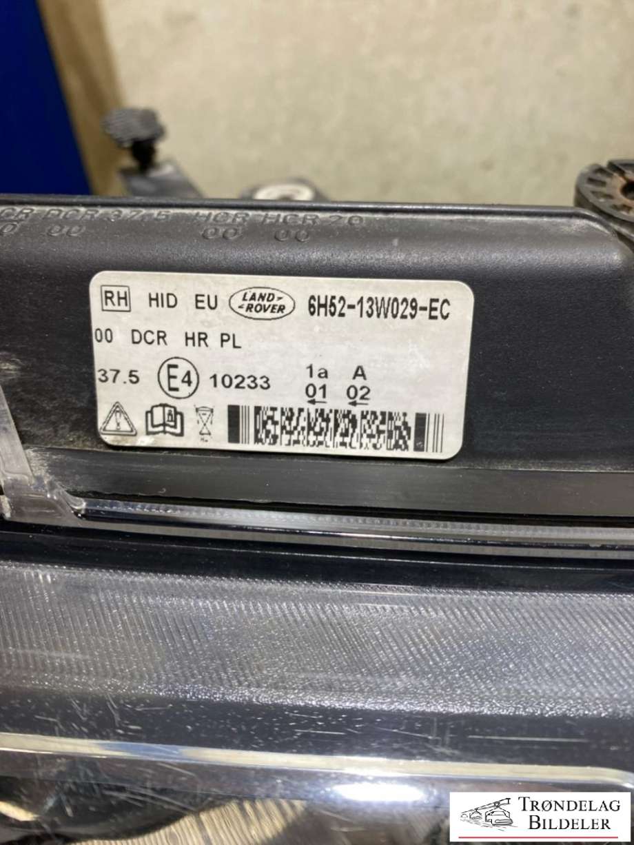 Frontlykt høyre xenon til Land Rover Freelander 2007-2014 (Type II)  (6H5213W029EC|)