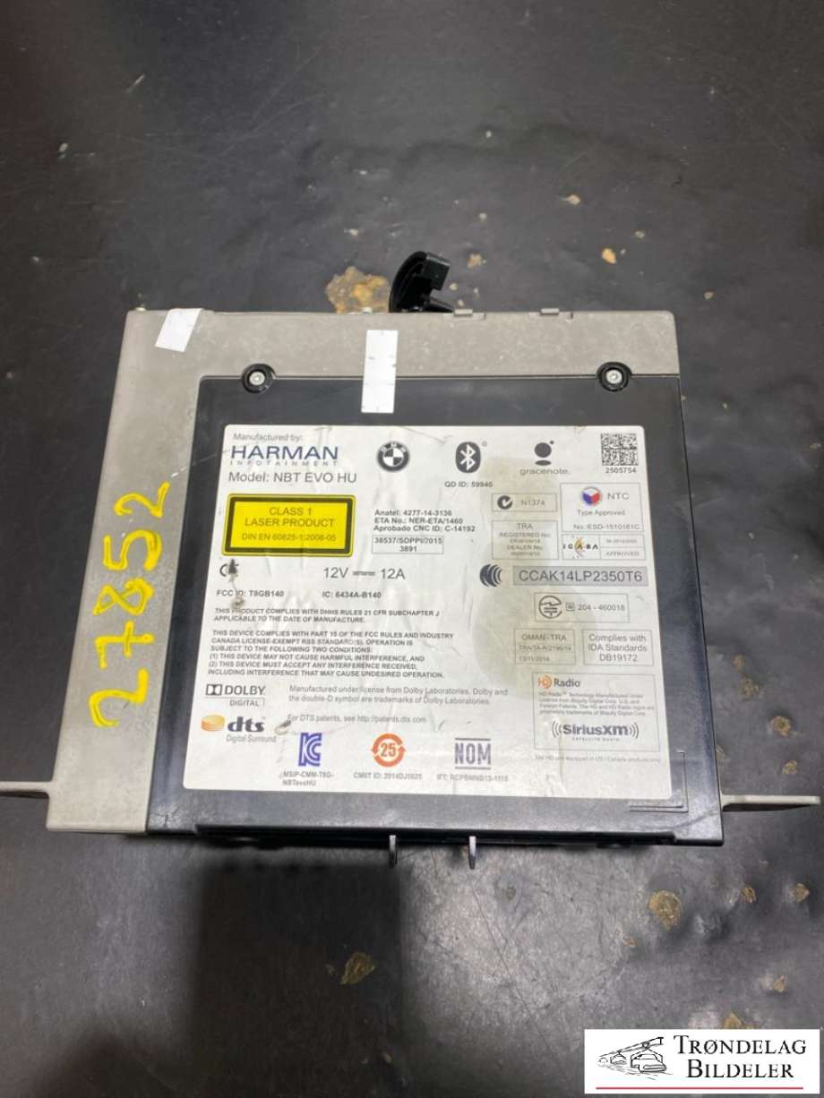 Bilstereo til BMW M3, 2014-2019 (F80) (F80) (CI684169201)