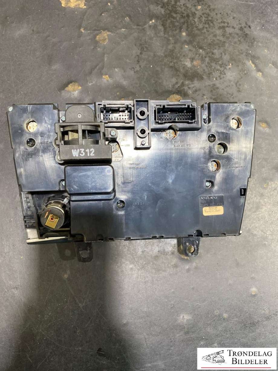 Varmeapparat betjening til Volvo XC90 2002-2006 (Type I, Fase 1)  (0989146C|8682734|)