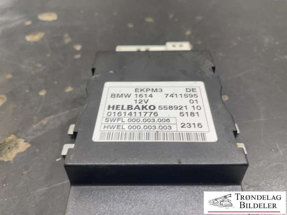 Styreenhet drivstoffpumpe til BMW M3 2014-2019 (F80) (F80) (1614 7411595|)