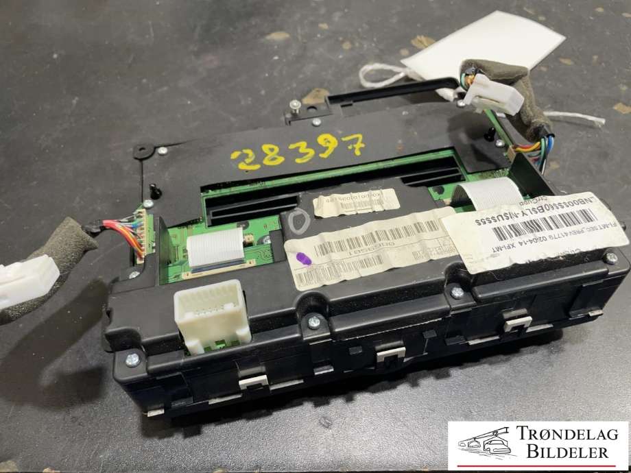 Varmeapparat betjening til Nissan Navara 2010-2015 (Fase 2) (D40) (D40) (283955X00D|)