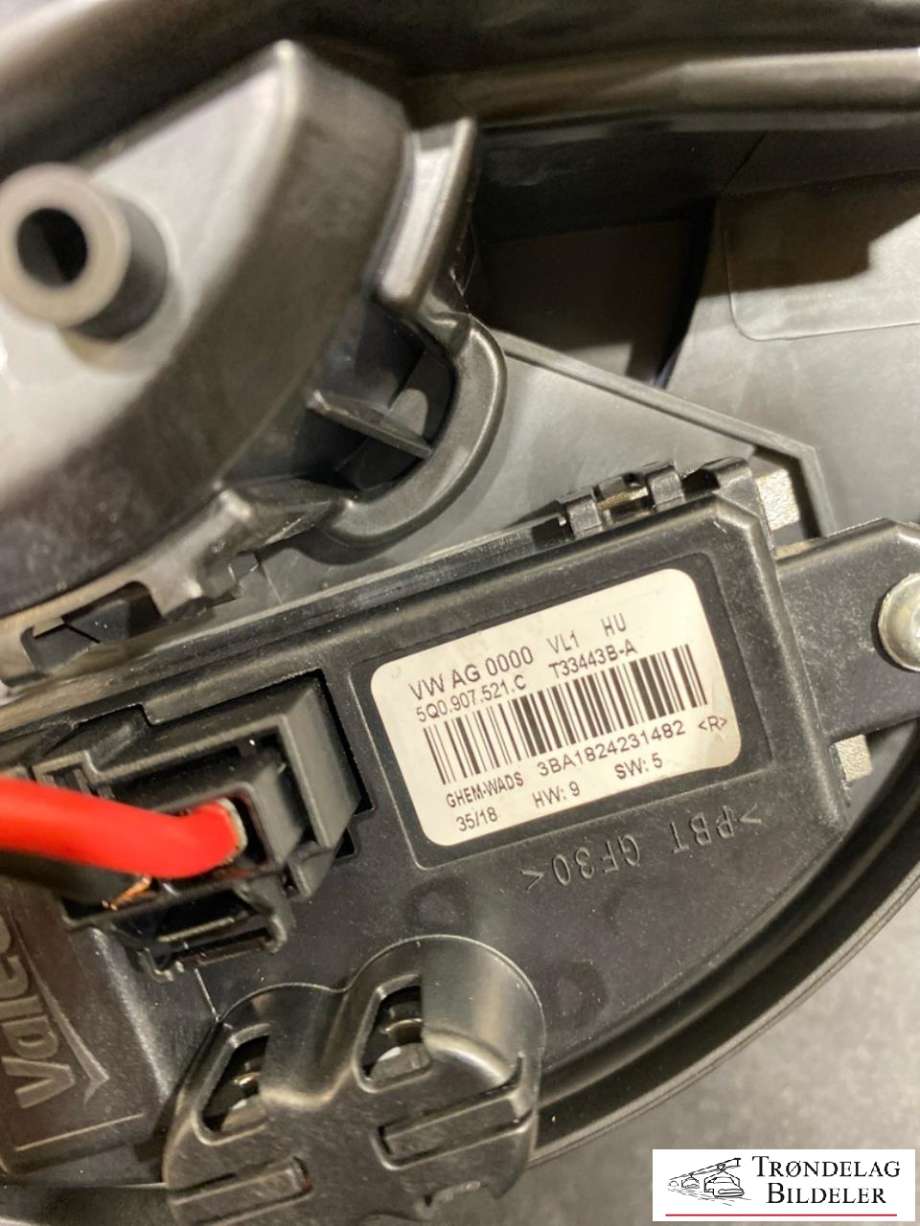 Varmeapparat motor til VW Tiguan 2016-2020 (Type II, Fase 1)  (3Q1819021C|)