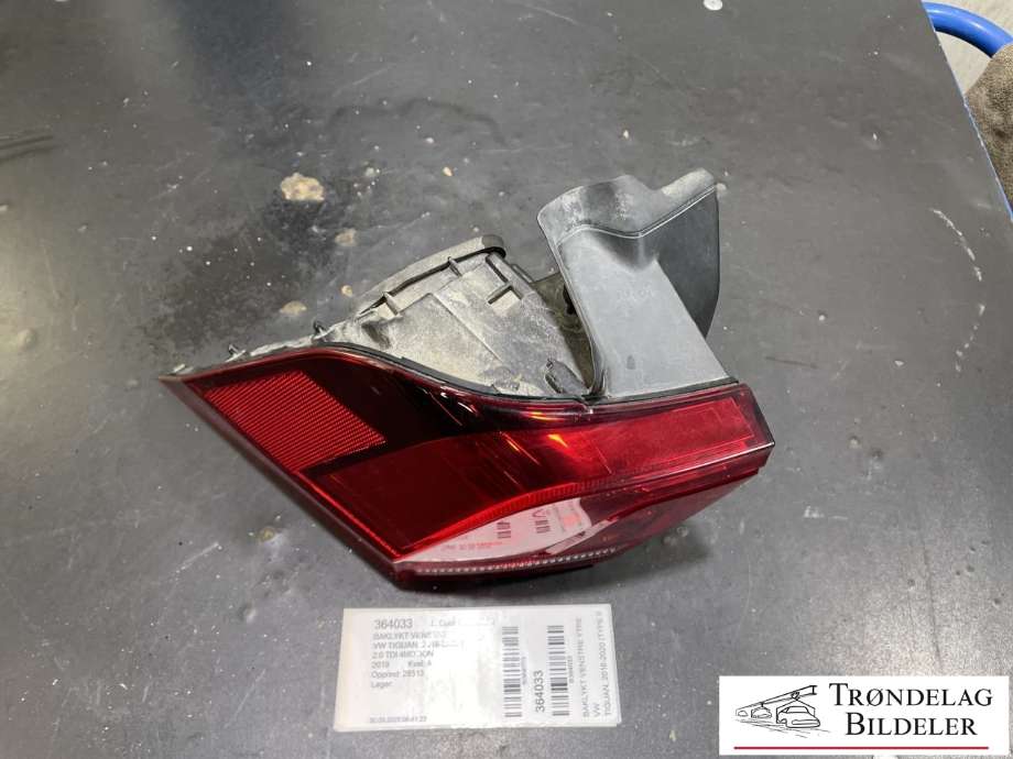 Baklykt venstre ytre til VW Tiguan 2016-2020 (Type II, Fase 1)  (5NA 945 095 C|5NA 945 095 E|)