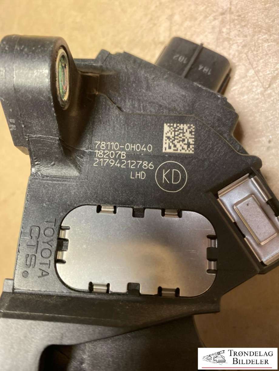 Pedal gass til Toyota Aygo 2014-->> (Type II)  (78110-0H040|)
