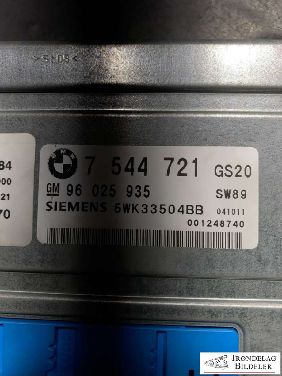 Styreenhet girkasse til BMW X3 2003-2006 (Fase 1) (E83) (E83) (7544721|)