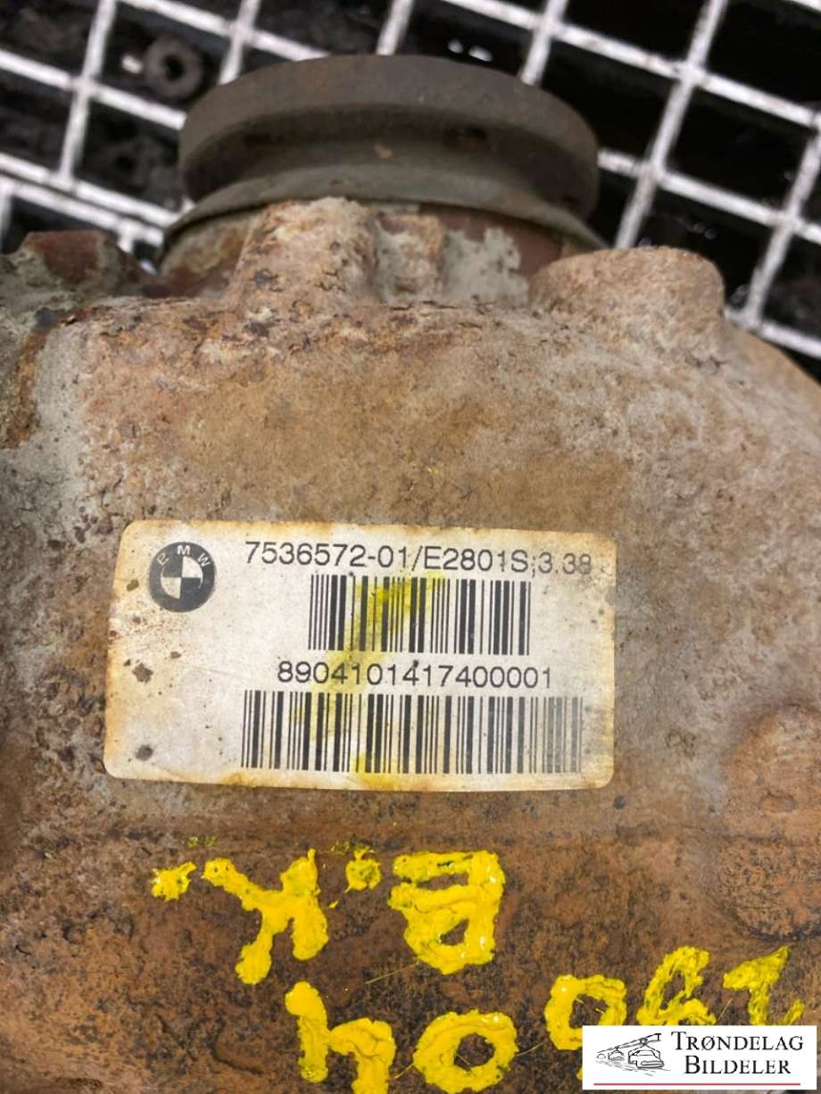 Kardang klokke bak til BMW X3 2003-2006 (Fase 1) (E83) (E83) (33107536573|)