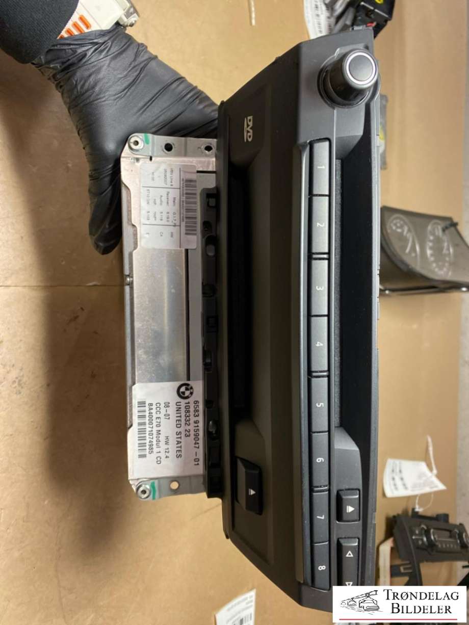 Bilstereo forsterker til BMW X5 2007-2013 (E70) (E70) (6583915904701|)