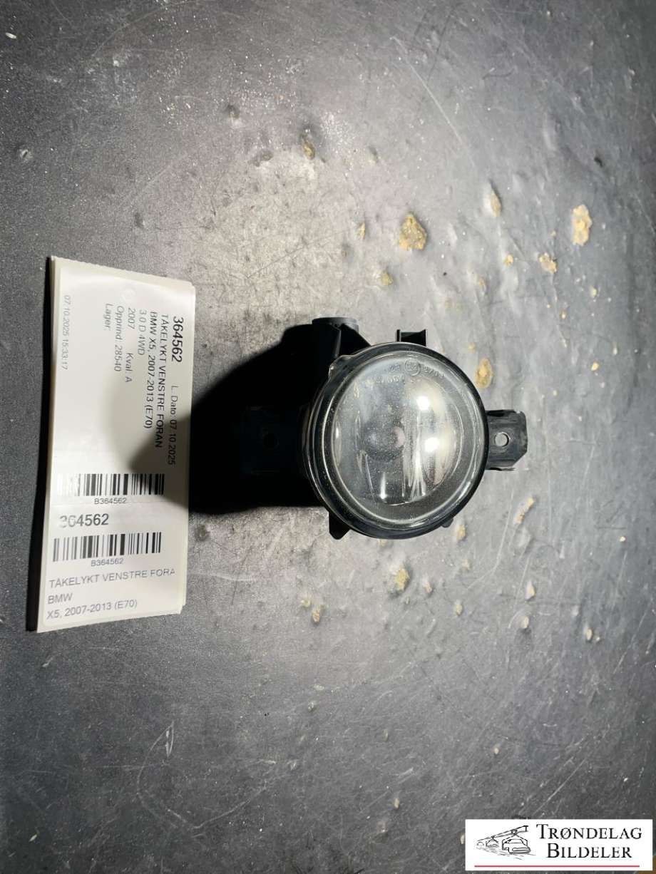 Tåkelykt venstre foran til BMW X5, 2007-2013 (E70) (E70) (63177837501)