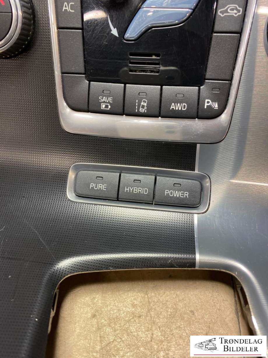Varmeapparat betjening til Volvo V60/V60 CC 2013-2018 (Type I, Fase 2)  (31398065|)
