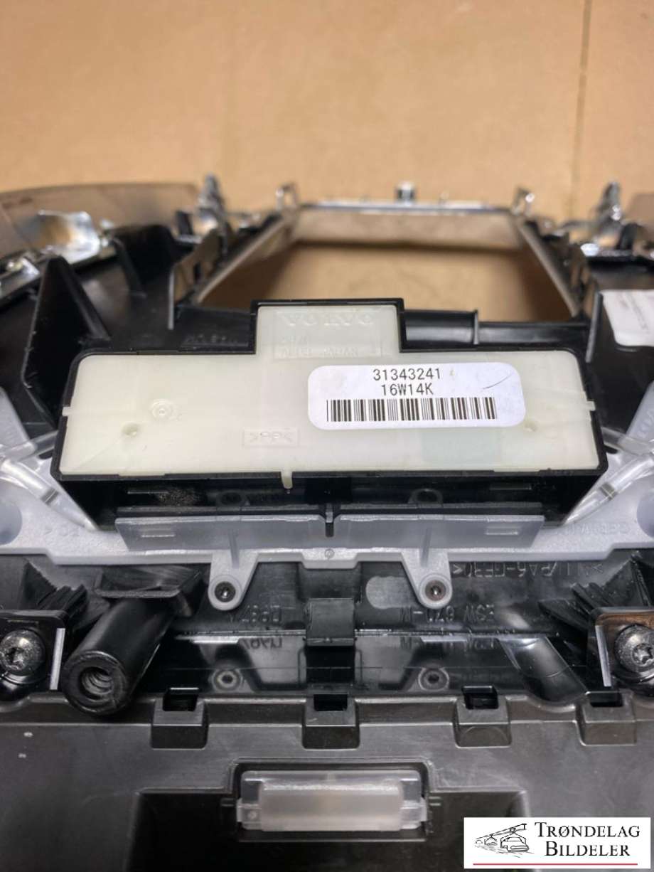 Varmeapparat betjening til Volvo V60/V60 CC 2013-2018 (Type I, Fase 2)  (31398065|)