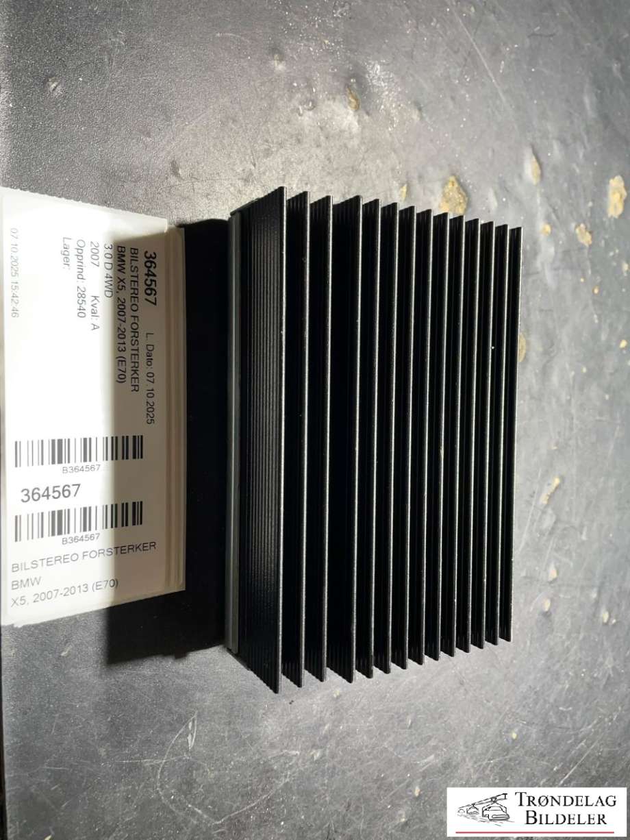Bilstereo forsterker til BMW X5, 2007-2013 (E70) (E70) (6512 9133913)