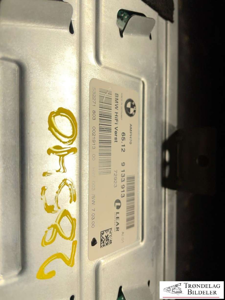 Bilstereo forsterker til BMW X5 2007-2013 (E70) (E70) (6512 9133913|)