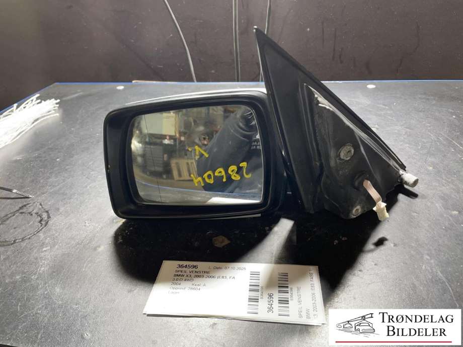 Speil venstre til BMW X3, 2003-2006 (Fase 1) (E83) (E83) (51 16 3 452 699)