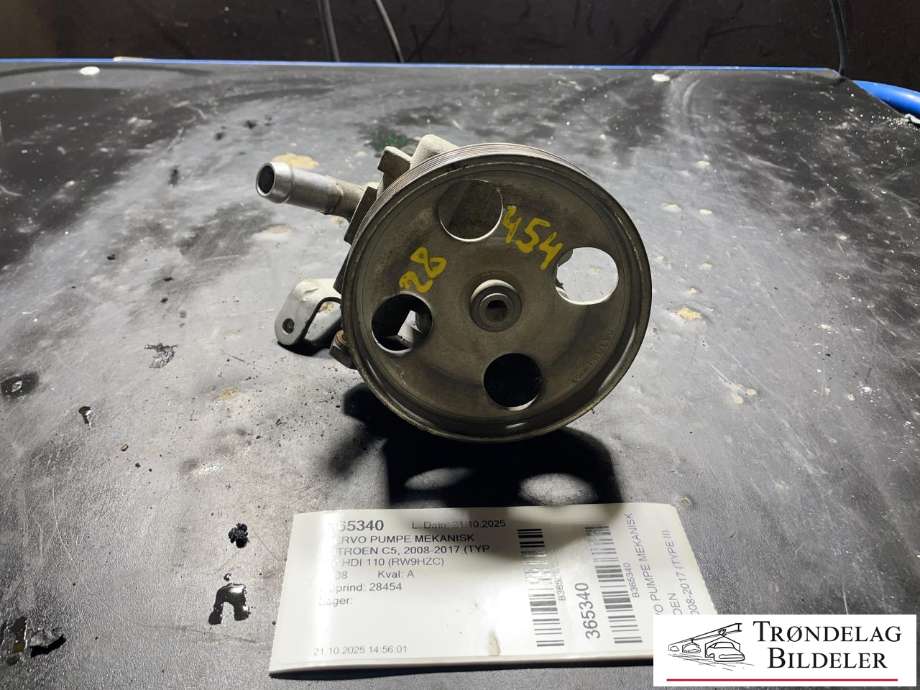 Servo pumpe mekanisk til Citroën C5 2008-2017 (Type II)