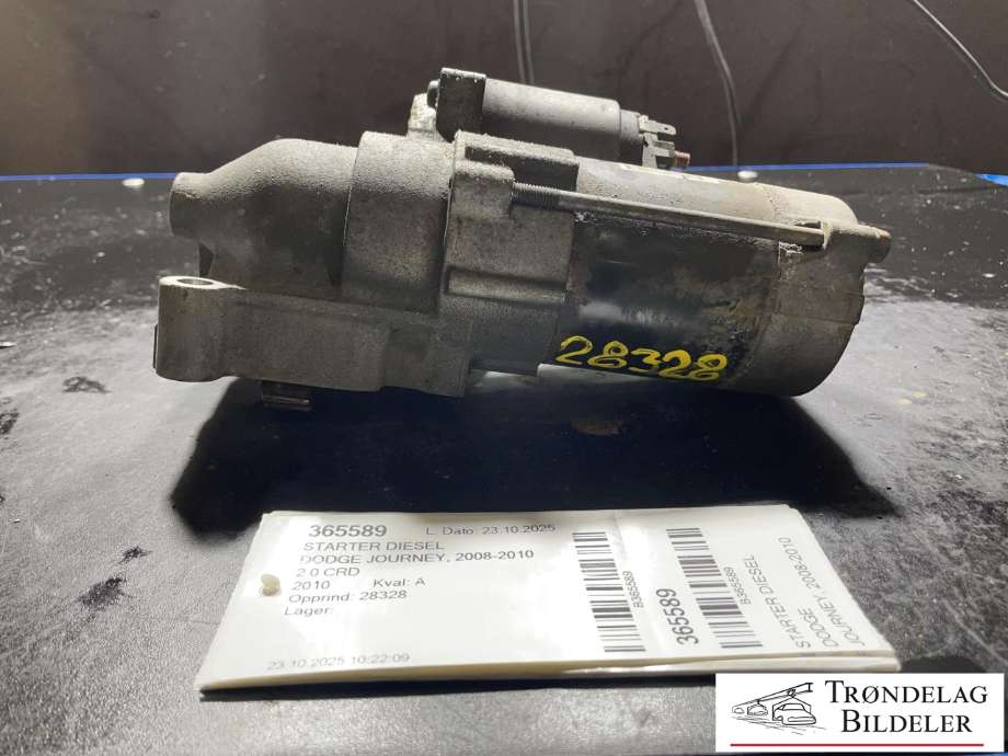 Starter diesel til Dodge Journey, 2008-2010  (05082388AA|5082388AA|M001T93271CZ)