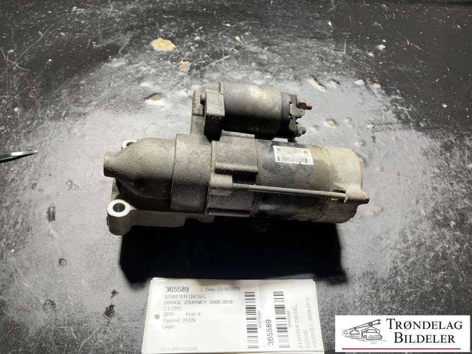 Starter diesel til Dodge Journey 2008-2010  (05082388AA|5082388AA|M001T93271CZ|634072242|LRS03860|M001T93271ZC|M1T93271|M1T93271ZC)