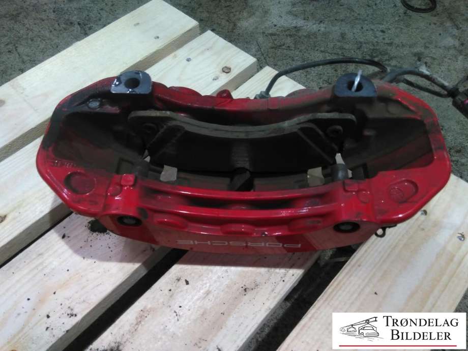 Bremsecaliper høyre foran til Porsche Taycan 2019-->> (9J1 615 124 A|9J1 615 302 A|9J1 615 301 A)