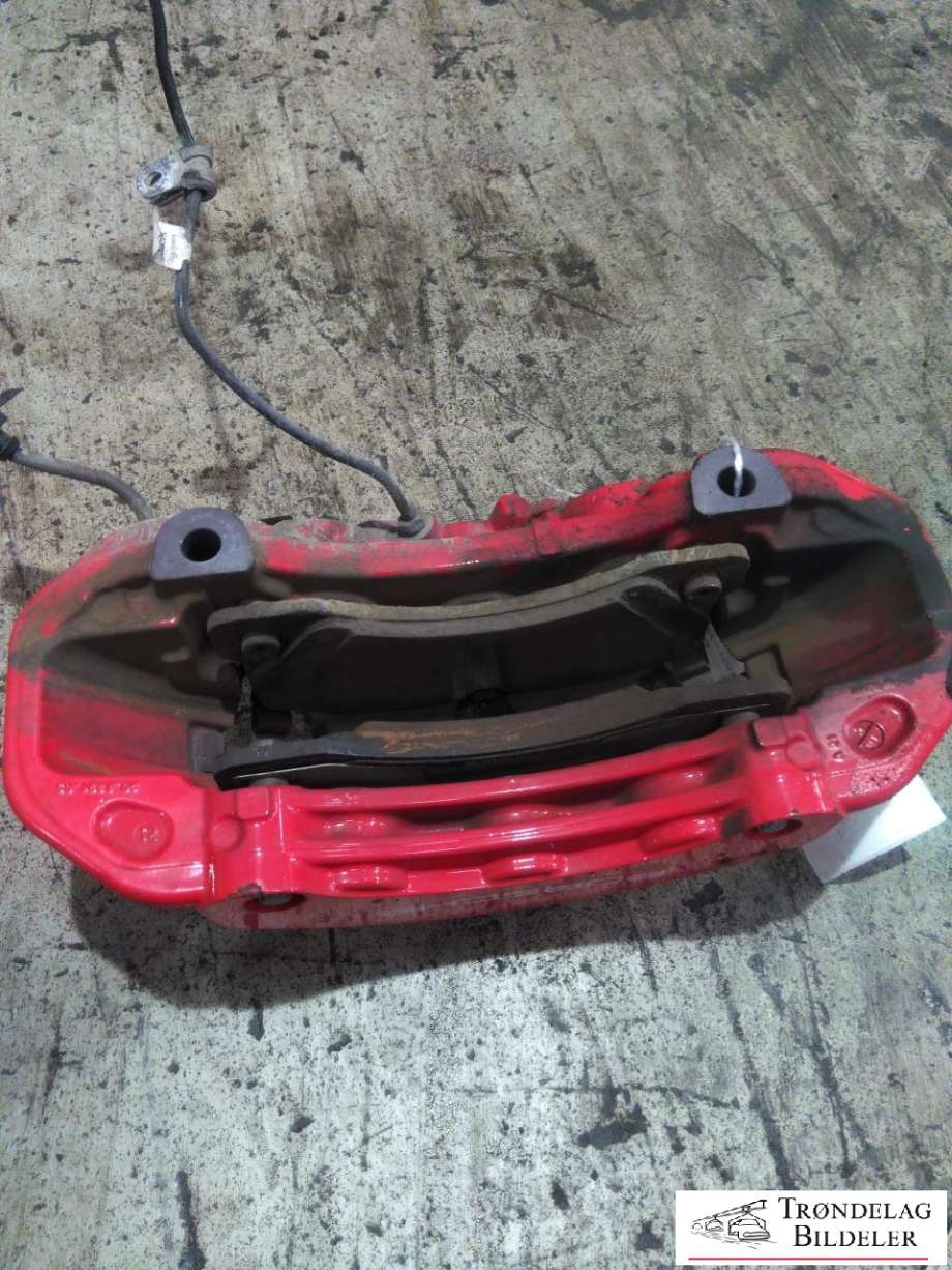 Bremsecaliper venstre foran til Porsche Taycan 2019-->>  (9J1 615 123 A|9J1 615 301 A|9J1 615 302 A)