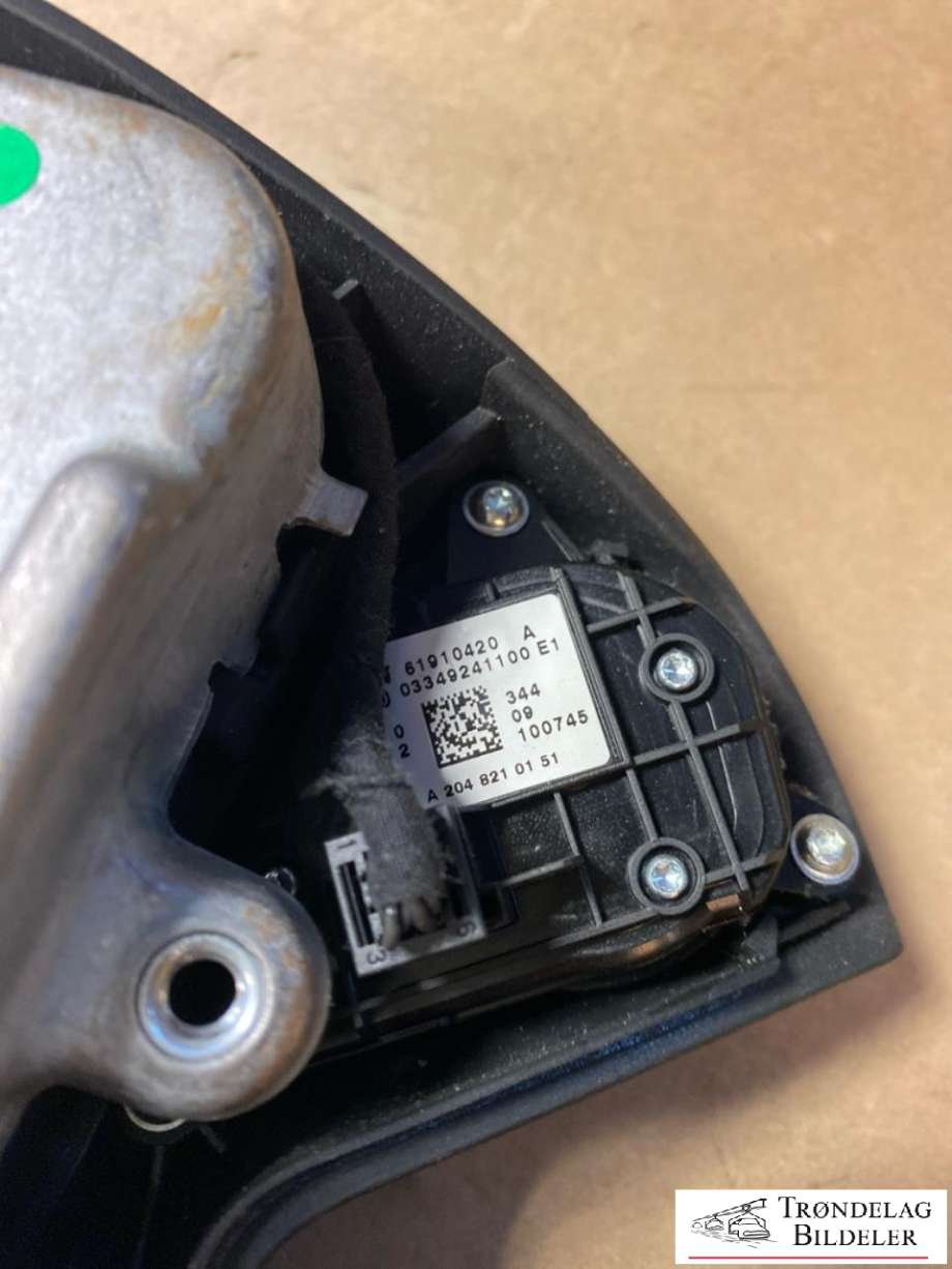 Airbag rattpute til Mercedes E-Klasse 2009-2013 (Fase 1) (W212) (W212) (A 212 860 01 02|)