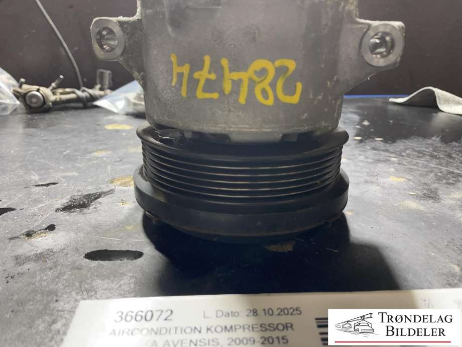 Aircondition kompressor til Toyota Avensis 2009-2015 (Type III, Fase 1)  (8831005140|8831002370|8831002450|8831002451|8831002510|883101A660|883101A740|8831042320)