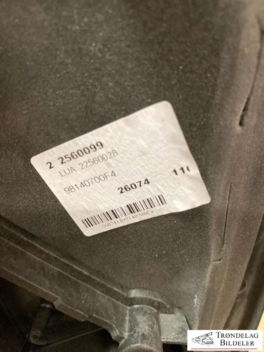 Speil venstre til Peugeot Expert 2016-->> (Type III)  (98 087 022 XT|16 168 693 80|16 168 696 80)
