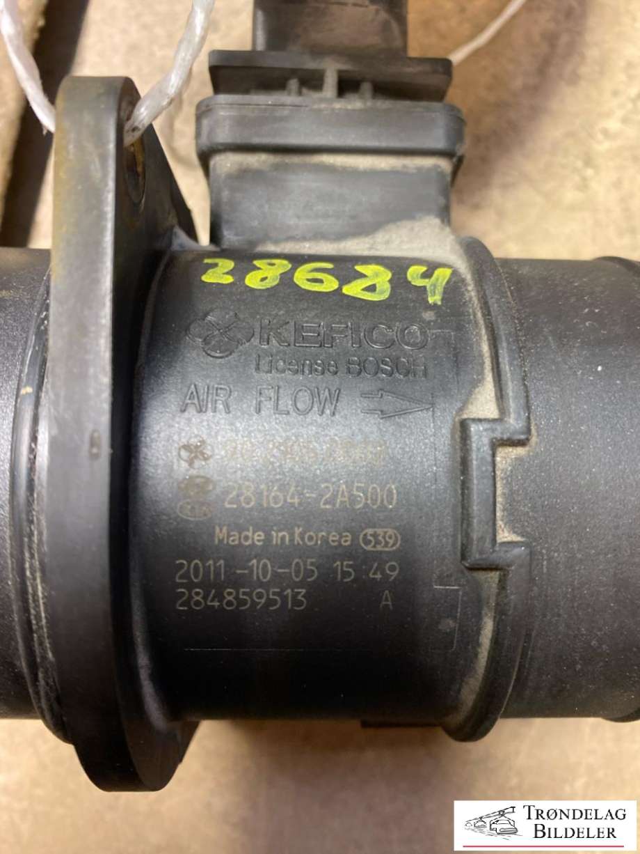 Luftmengde/luftmassemåler til Hyundai i40 2012-2017  (8812 43001|281642A500|28164-2A401|)