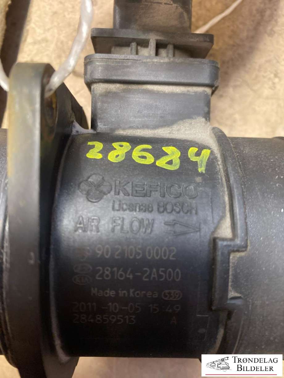 Luftmengde/luftmassemåler til Hyundai i40 2012-2017  (8812 43001|281642A500|28164-2A401|)