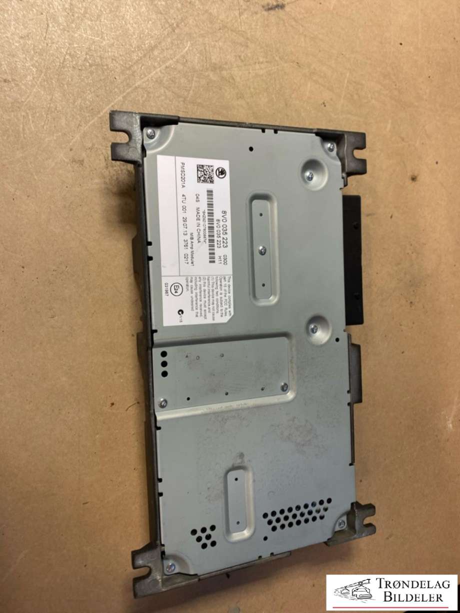 Bilstereo forsterker til Škoda Octavia 2013-2016 (Type III, Fase 1) (8V0 035 223|)