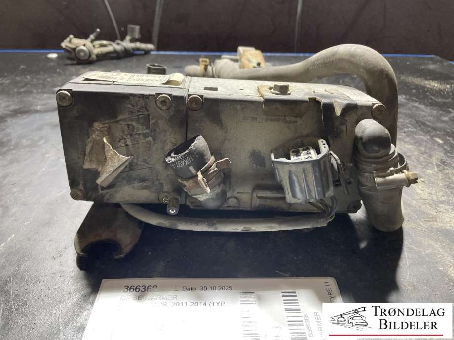 Dieselvarmer til Ford Focus 2011-2014 (Type III, Fase 1)  (1718117|AV61-18K463-BF|)